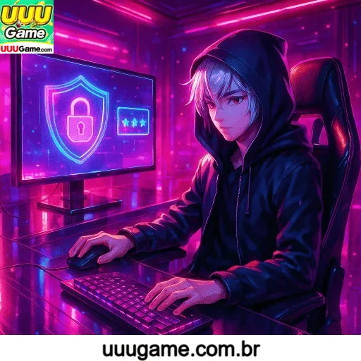 Imagem destacando login seguro na UUUGAME para novos usuários
